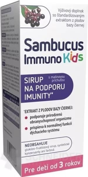 Sambucus Immuno Kindersirup 120 ml