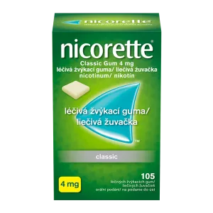 Nicorette® Classic Gum 4 mg wirkstoffhaltiger Kaugummi