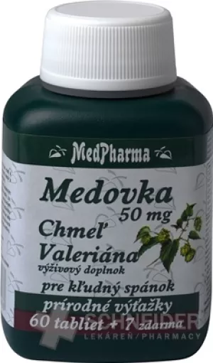 MedPharma HONIGWABE 50 MG + HOPFEN + Baldrian