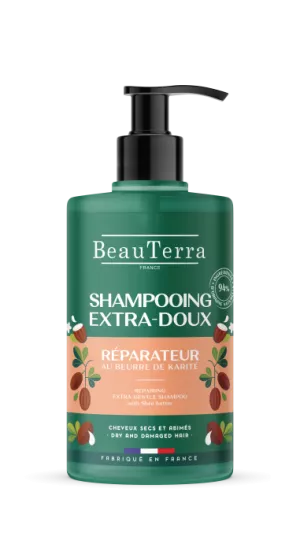 BeauTerra – extra sanftes Shampoo zur Stärkung geschädigten Haares