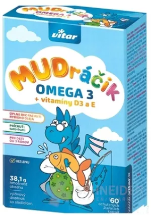 VITAR SAGE OMEGA 3 + Vitamin D3 und E