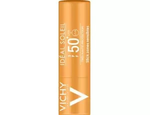 Vichy Ideal Soleil Stift zum Schutz empfindlicher Bereiche und Lippen LSF 50+ 9 g