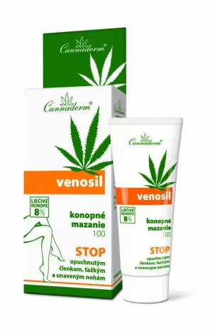 Cannaderm Venosil – Hanfschmierung für Venen 100 ml