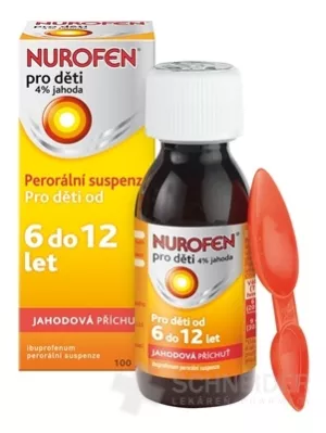 NUROFEN Für Kinder 4% Erdbeere 100 ml