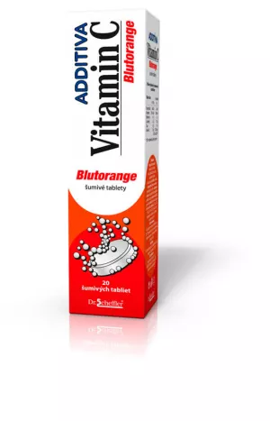 ZUSATZ Vitamin C Blutorange - Brausetabletten