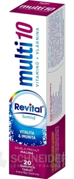 Revital Multi 10 Vitamine + Ballaststoffe Brausetabletten