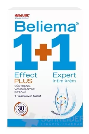 Beliema Effect PLUS 7tbl + Expert Intim krem ​​30ml