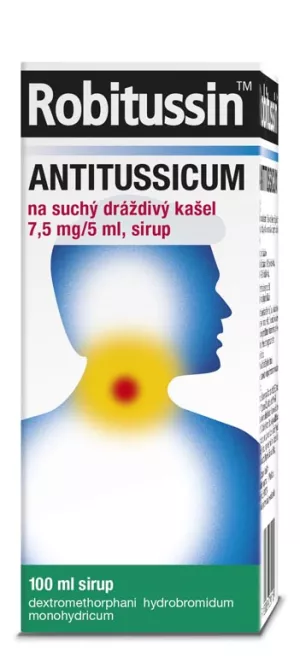 ROBITUSSIN ANT Sir 100 ml/150 mg CZ/SK