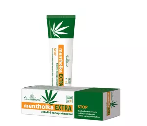 Cannaderm Mentholka EXTRA - kühlende Hanfschmierung 150 ml