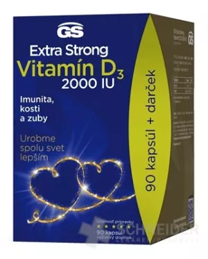 GS Extra Strong Vitamin D3 2000 IE Geschenk 2022