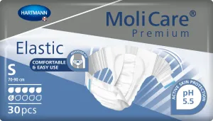 MoliCare Premium Elastic 6 Tropfen S Haftwindelhose 1x30 Stk