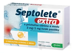 Septolete® extra mit Zitronen- und Honiggeschmack Pas-Ord 16x3 mg/1 mg*