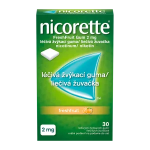 Nicorette® FreshFruit Gum 2 mg medizinischer Kaugummi