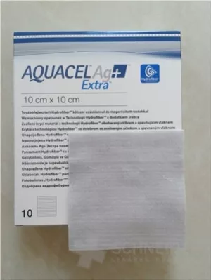 AQUACEL Ag+ Zusätzliche Abdeckung für Wunden