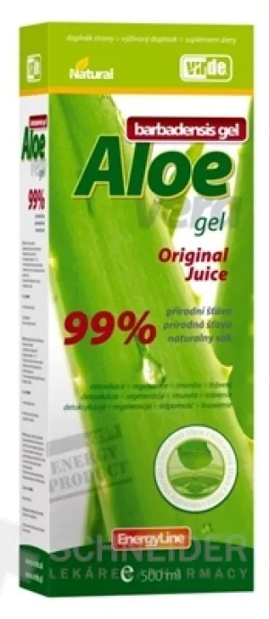 GRÜNES ALOE VERA barbadensis Gel