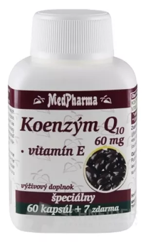 MedPharma COENZYM Q10 60 mg + Vitamin E