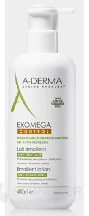 A-DERMA EXOMEGA CONTROL Weichmachende MILCH