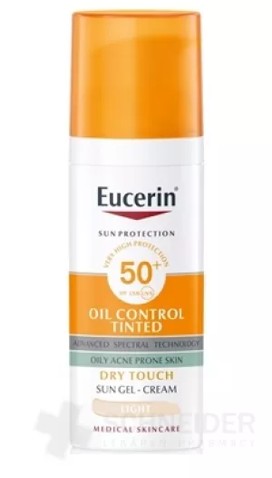 Eucerin SUN OIL CONTROL TINTED SPF50+ LIGHT