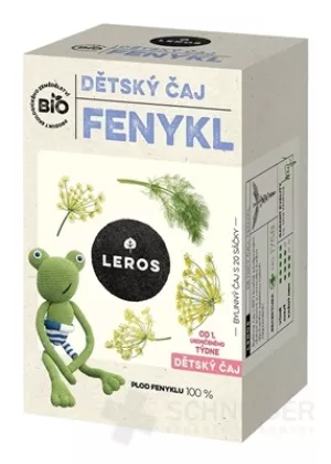 LEROS BIO KINDER-FENCHEL-TEE