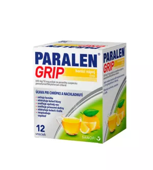 PARALEN GRIP Heißgetränk Zitrone 650 mg/10 mg