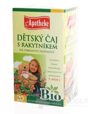 APOTHEKE BIO SELECTION KINDERTEE MIT EIMER