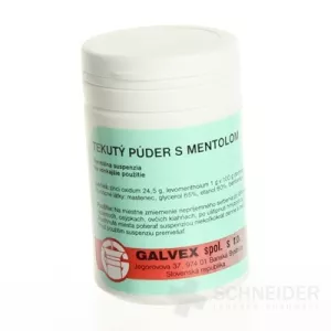 FLÜSSIGES PULVER MIT MENTHOL