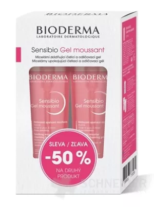 BIODERMA Sensibio Gel moussant 1+1 Festival