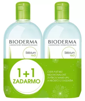 Bioderma Sébium H2O 2x500ml