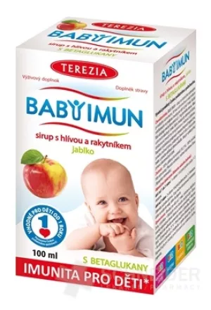 TEREZIA BABY IMUN Sirup mit Pilzen und Sanddorn