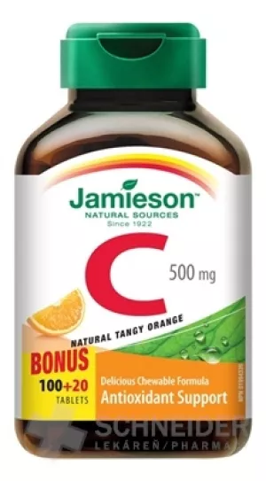 JAMIESON VITAMIN C 500 mg Orange