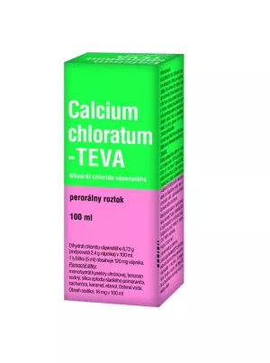 Calcium chloratum - TEVA, 100 ml