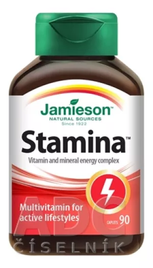 JAMIESON STAMINA KOMPLEX AUS VITAMINEN UND MINERALIEN