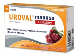 WALMARK UROVAL Mannose + Enzyme