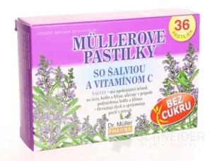 MÜLLERS PASTILLEN MIT SALBEI UND VIT. C