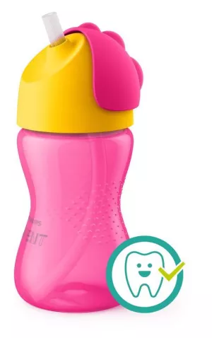 AVENT BECHER mit Strohhalm 300 ml (0% BPA)