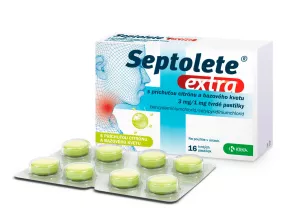 Septolete® extra mit Zitronen- und Holunderblütengeschmack Pas-Ord 16x3 mg/1 mg*