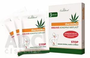 Cannaderm thermolka WÄRMENDES HEMP PATCH 3 Stk