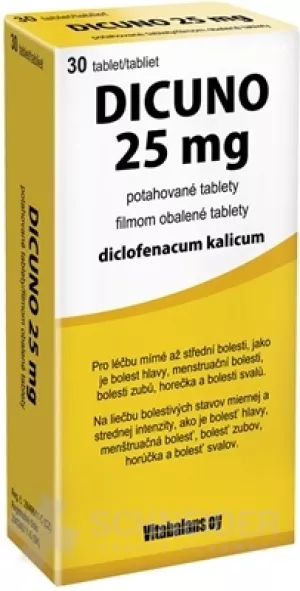 DICUNO 25 mg Filmtabletten