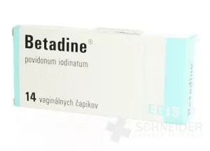 Betadine 200 mg Vaginalzäpfchen