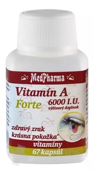 MedPharma Vitamin A 6000 IE Forte