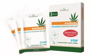 Cannaderm Mentholka KÜHLENDES HEMP PATCH 3 Stk