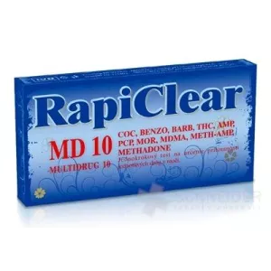 RapiClear MD 10 (MULTIDRUG 10) IVD, 1x1 Drogentest zur Selbstdiagnose