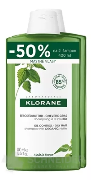 KLORANE SHAMPOO mit BIO-Brennnessel (DUO)