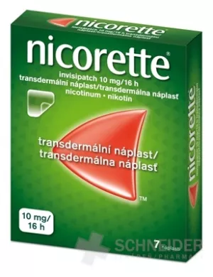 Nicorette® invisipatch 10 mg/16 h, transdermales Pflaster