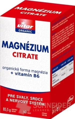 VITAR MAGNESIUMCITRAT + Vitamin B6