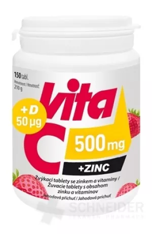 Vitabalans Vita C 500 mg + ZINK + D 50 µg