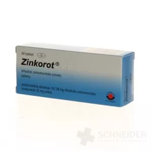 Zinkorot® 25mg, 50 Tabl