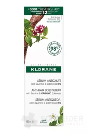 KLORANE SERUM ATICHUTE Chinin &amp; Edelweiß BIO