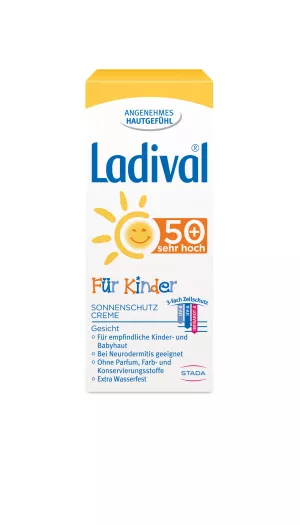 LADIVAL FOR CHILDREN SPF 50+ Creme – abgebildet im Magazin