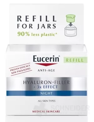 Eucerin HYALURON-FILLER+3xEFFECT Nachtcreme NACHFÜLLUNG